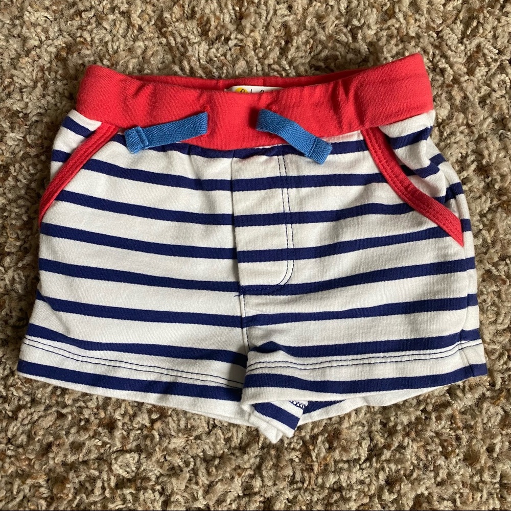 Baby Boden Striped Shorts